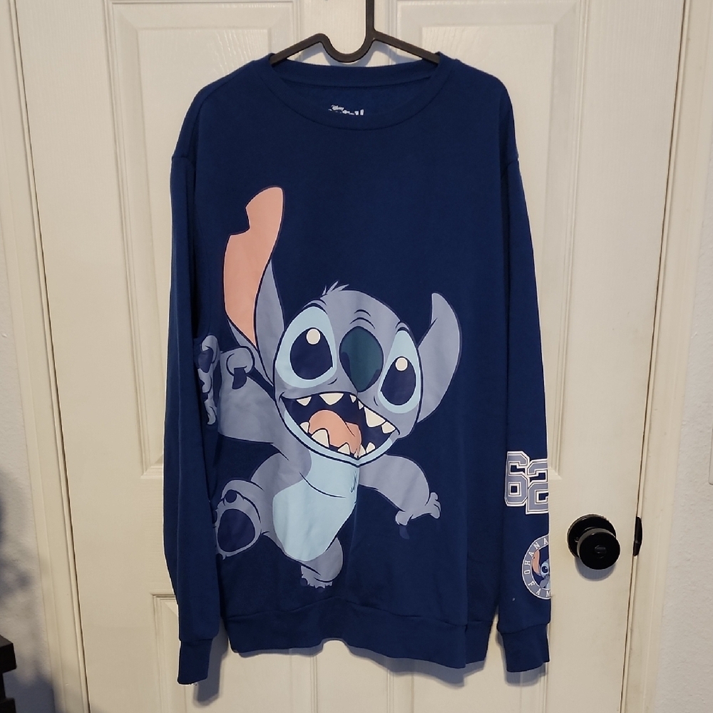 Disney Blue Stitch Men's Sweater